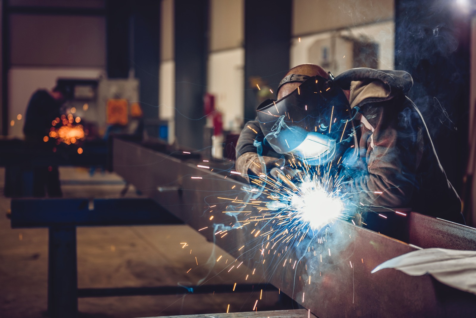 Certified welding at VNZ Engineering workshop